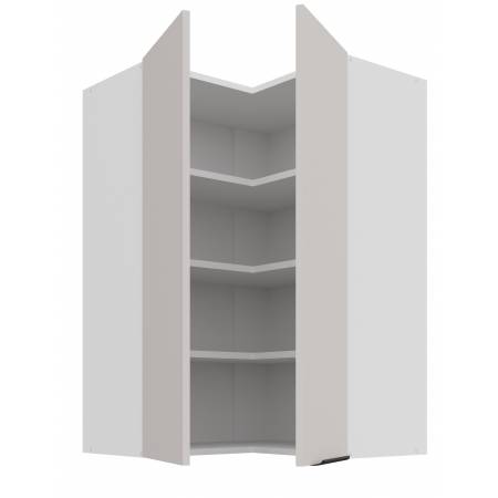 Szafka narożna 60 cm kaszmir + biały CAROL 60x60 GN-90 2F 90